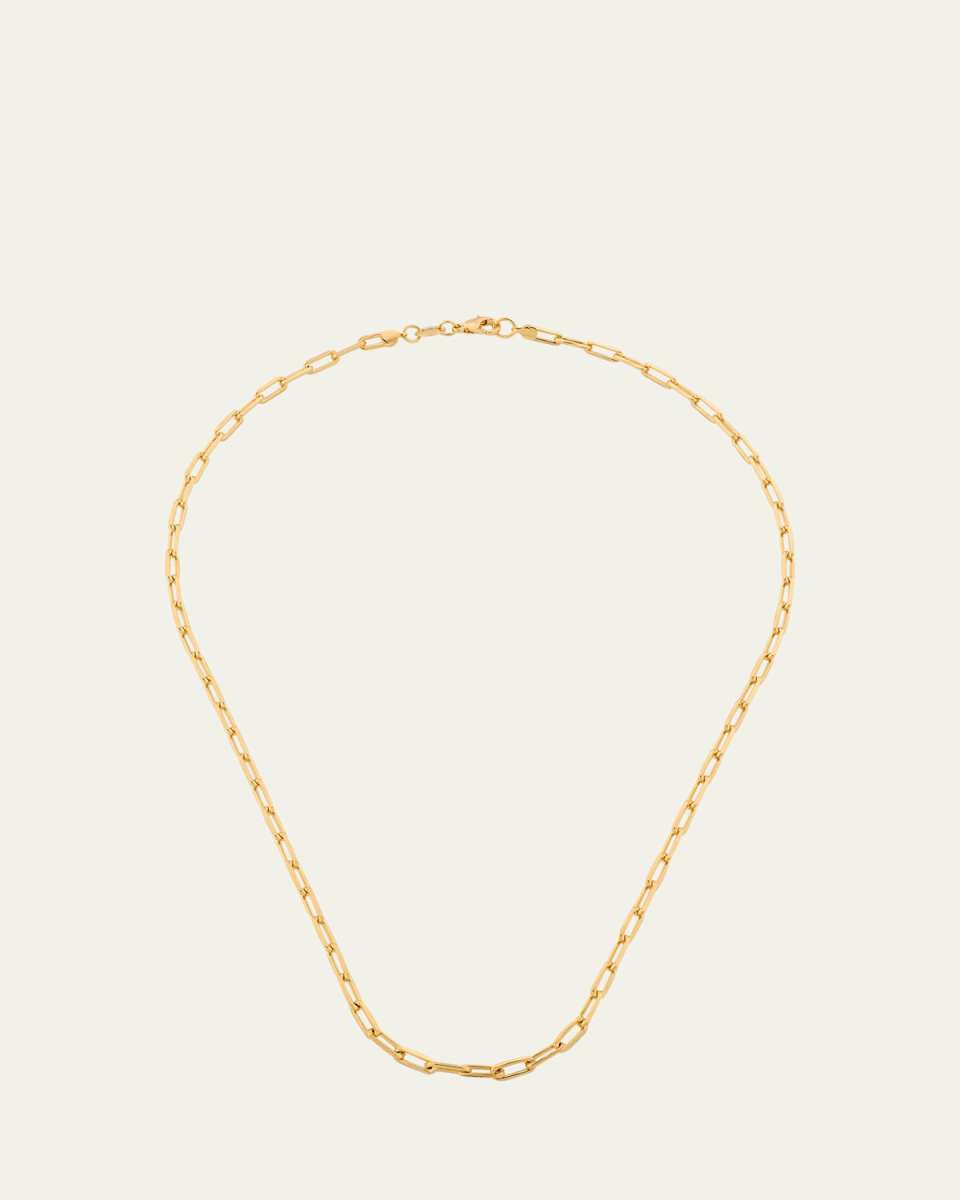 Small Paperclip Link Necklace